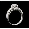 Image 5 : 1.00 ctw Diamond Ring - 18KT White Gold