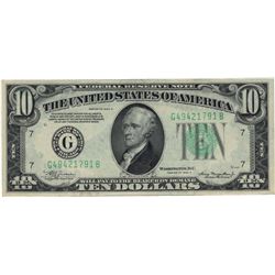 1934-A $10 Choice Circulated Federal Reserve Note