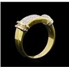 Image 4 : 0.80 ctw Diamond Ring - 18KT Yellow Gold