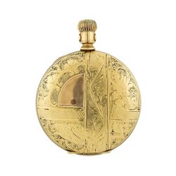 Vintage Elgin Pocket Watch - 14KT Yellow Gold