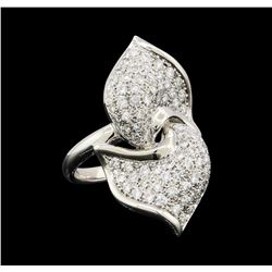 1.33 ctw Diamond Ring - Platinum