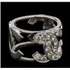 0.75 ctw Diamond Ring - 18KT White Gold