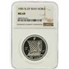 Image 1 : 1985 NGC MS69 Isle of Man Noble 1 Oz. Platinum Coin