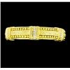 0.44 ctw Diamond Bracelet - 18KT Yellow Gold