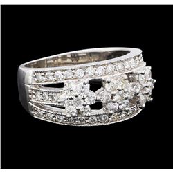 1.18 ctw Diamond Ring - 14KT White Gold