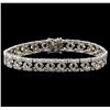 1.50 ctw Diamond Bracelet - 14KT White Gold