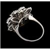 Image 3 : 2.16 ctw Diamond Ring - 18KT White Gold