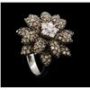 Image 4 : 2.16 ctw Diamond Ring - 18KT White Gold