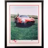 Image 1 : Harold James Cleworth Ferrari Red Limited Edition Lithograph