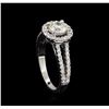 Image 4 : 1.18 ctw Diamond Ring - 14KT White Gold