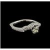 0.70 ctw Diamond Ring - 14KT White Gold