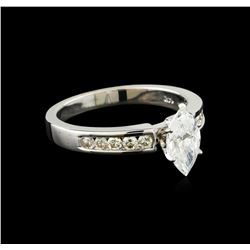 1.39 ctw Diamond Ring - 14KT White Gold