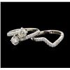 Image 3 : 1.42 ctw Diamond Ring - 14KT White Gold