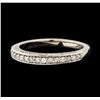 0.35 ctw Diamond Ring - 14KT White Gold