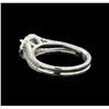 Image 3 : 1.08 ctw Diamond Ring - 14KT White Gold