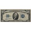 1934 $10 Silver Certificate Currency
