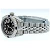 Image 7 : Rolex Stainless Steel Black String Diamond VVS DateJust Ladies Watch