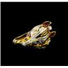 Image 1 : 18KT Yellow Gold Zebra Ring