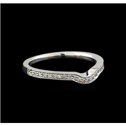 0.15 ctw Diamond Ring - 14KT White Gold