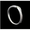 Image 4 : 0.15 ctw Diamond Ring - 14KT White Gold