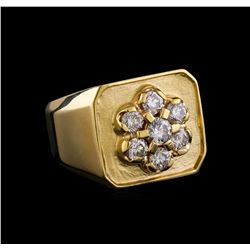 1.50 ctw Diamond Ring - 14KT Yellow Gold