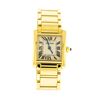 Cartier 18KT Yellow Gold Tank Francaise Ladies Watch