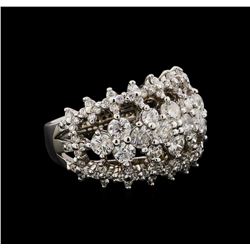 14KT White Gold 2.09 ctw Diamond Ring