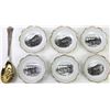 Image 1 : Collection of 6 Deadwood marked berry bowls depicting images of Deadwood and Lead SD., all show good