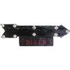 Image 1 : Early electrical directional arrow sign lower flange portion reads "PeeWees Diner", double sided, 46