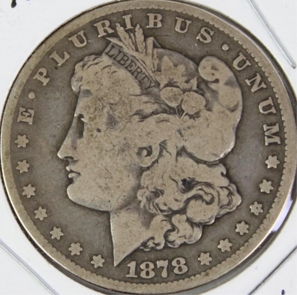 1878 CC Morgan Silver Dollar.