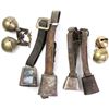 Image 1 : Collection of 8 cow bells.