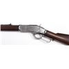 Image 2 : Winchester Model 1873 38 cal. SN 361751 lever action rifle with standard 24" round barrel, straight 