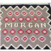 Image 1 : Tightly woven Navajo rug in the Chinle style, C. 1950's, 28" X 28".