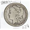 Image 1 : 1883 CC Morgan Silver Dollar.