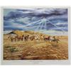 Image 1 : Collection of 5 prints includes 1983 Sioux calendar by Georgann Dewiel, 2) Mick Harrison's, 1) Jack 