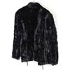 Image 2 : Vintage Ladies black mink coat satin lined, shows very nice condition, approx. M sized.