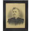 Image 1 : Large early portrait the back in pencil marked John Keysor member of the 7th Cavalry Sturgis SD. 187