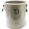 Image 1 : Red Wing stoneware 10 gallon crock good to very good, original handles intact, NO cracks or repairs.