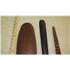 Image 4 : Hawaiian Weaponry Set - 4 Pieces (Shark's Tooth Sword, etc.)