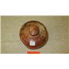 Image 3 : Round Mango Wood Bowl w/Lid - "Nalo, Hawaii"