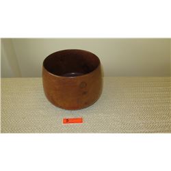 Wooden Calabash Bowl - Approx. 9.5" dia.