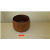 Image 1 : Wooden Calabash Bowl - Approx. 9.5" dia.