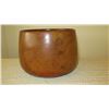 Image 2 : Wooden Calabash Bowl - Approx. 9.5" dia.