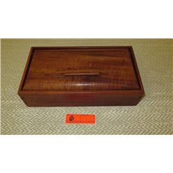 Rectangular Koa Wood Box w/ Lid