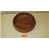 Image 2 : Koa Wood Calabash Bowl w/State of Hawaii Brass Seal