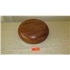 Image 7 : Koa Wood Calabash Bowl w/State of Hawaii Brass Seal