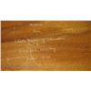 Image 9 : Koa Wood Calabash Bowl w/State of Hawaii Brass Seal