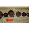 Image 8 : 9-Piece Miniature Wood Bowl Set w/ Painted Aloha Hawaii State Crest