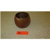 Image 1 : Koa Wood Calabash Bowl - Approx. 4" H, 3.5" dia