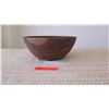 Image 7 : Dark Mango Wood Bowl - Approx. 4.5" H